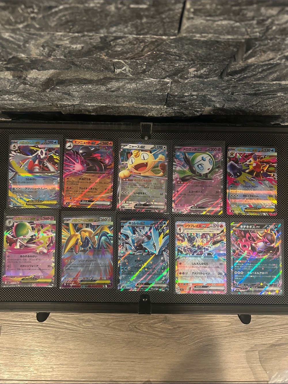 Pokemon TCG Lot of 10 EX Rare Holo Cards from Random Sets (Japanese) M/NM